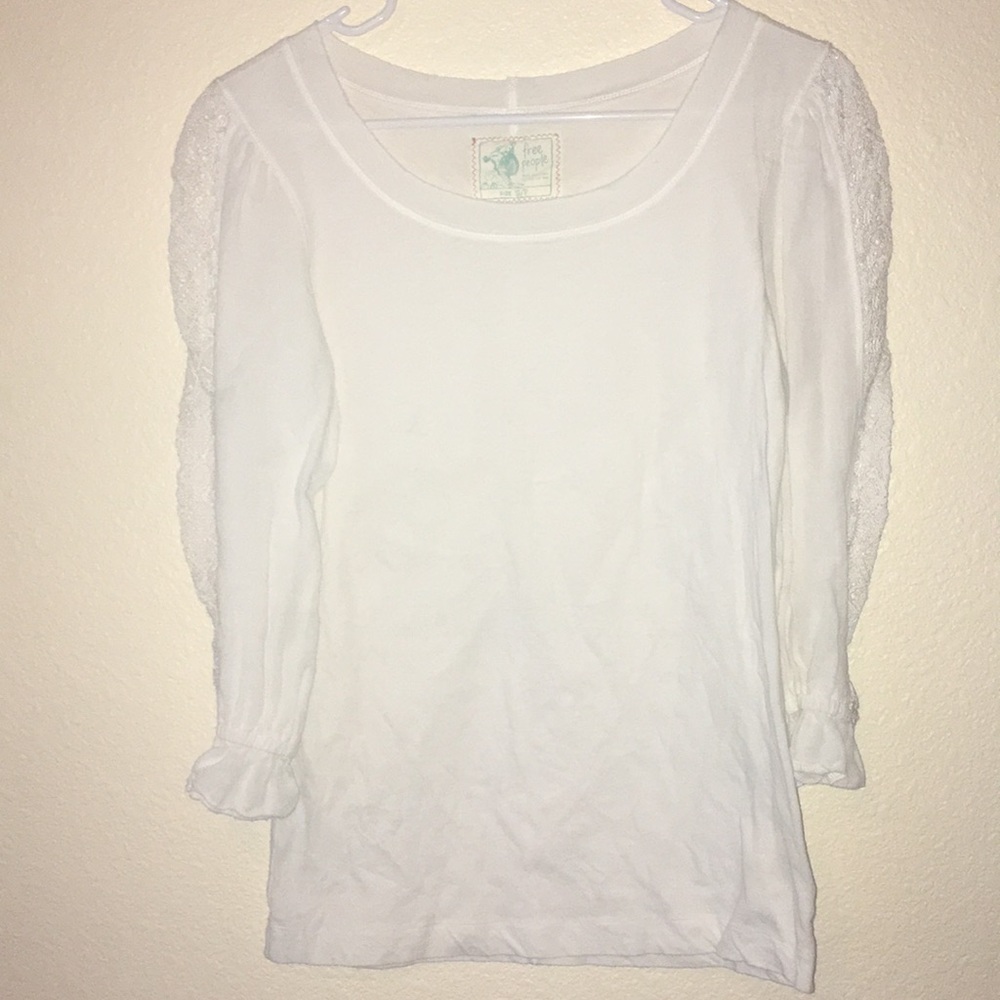 Free People lace blouse